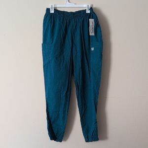 Buttersoft Teal Scrub Pants